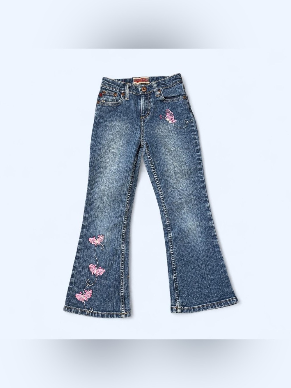 Y2K Fairy Flare Girls Jeans by Z. Cavaricci!